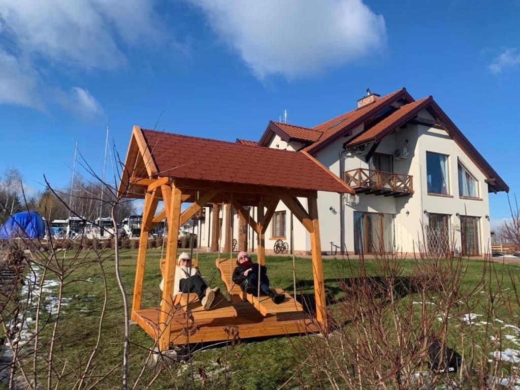 Bed and Breakfast Czapla Stare Sady Mikołajki Exterior foto